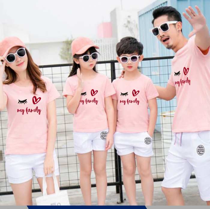 Đồng phục gia đình giúp gắn kết các thành viên