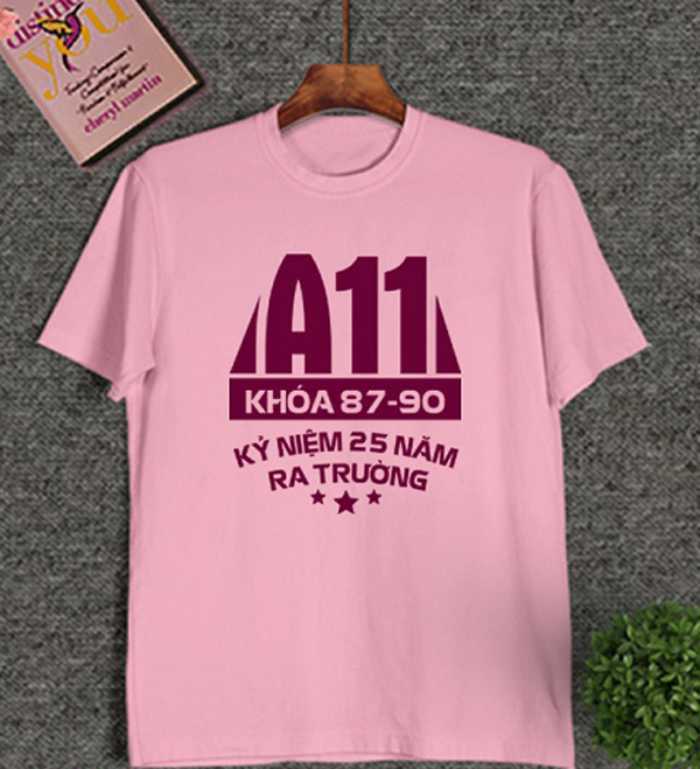 Mẫu áo kỷ niệm 25 năm ra trường