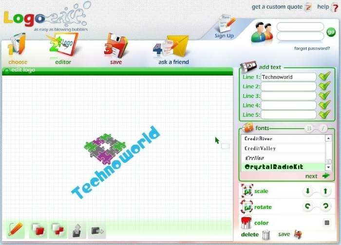 Phần mềm Jeta Logo Designer phổ biến