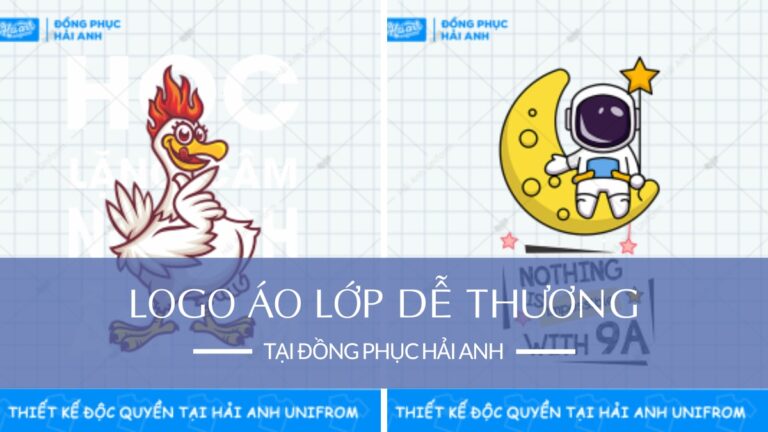 99+ Logo Áo Lớp Dễ Thương, Đáng Yêu Kèm Slogan Hài Hước