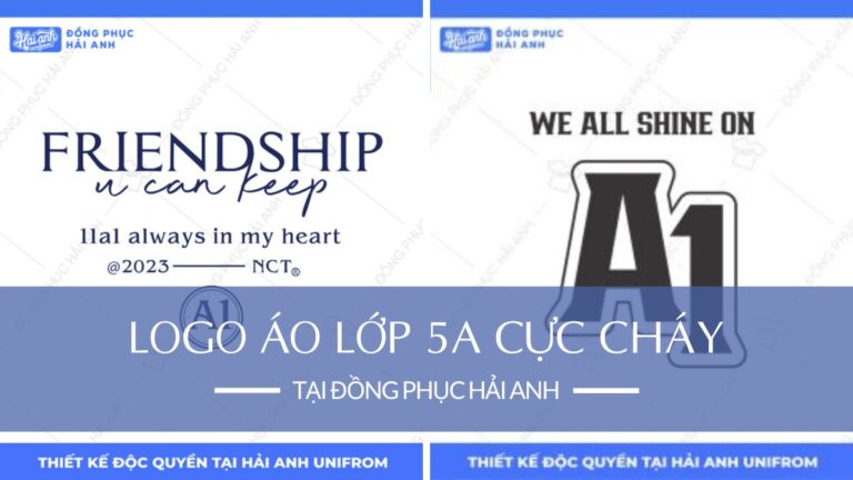 Top 10 Mẫu Áo Lớp 5A Với Thiết Kế Dễ Thương Và Đáng Yêu Nhất