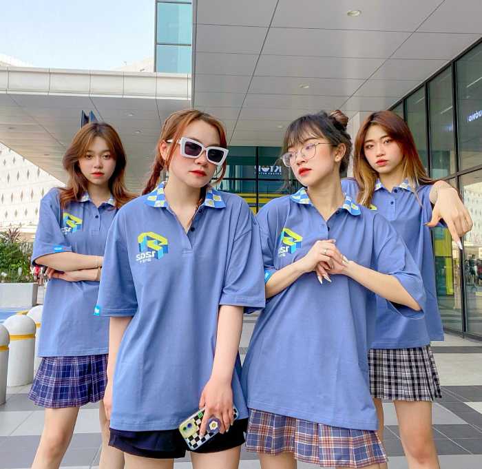 May đồng phục lớp tại công ty cổ phần may Bình Định