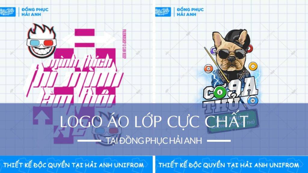 Logo áo lớp cực chất