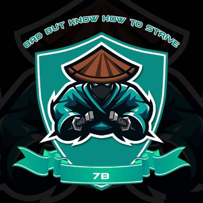 Mẫu logo in hình ninja được nhiều bạn học sinh yêu thích