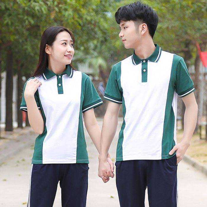 Thiết kế áo polo đồng phục học sinh cấp 2 năng động
