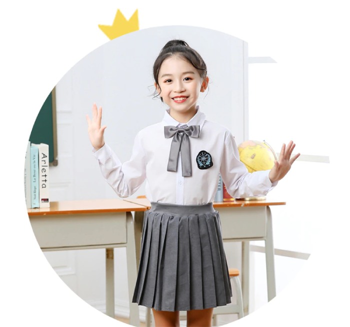 Mẫu áo sơ mi trắng thiết kế tay áo dài