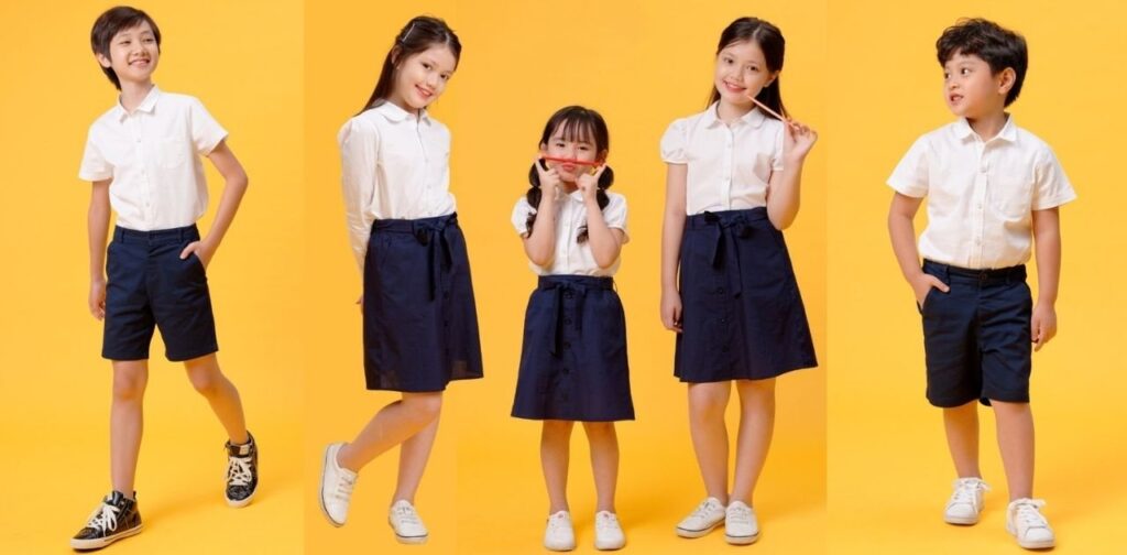 Giá đồng phục học sinh cấp 1 tại Đồng phục Hải Anh