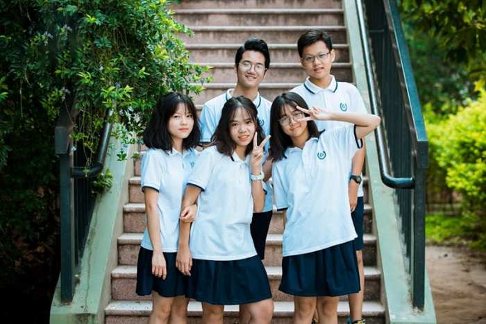 Đồng phục học sinh cấp 2 trường Lương Thế Vinh Hà Nội