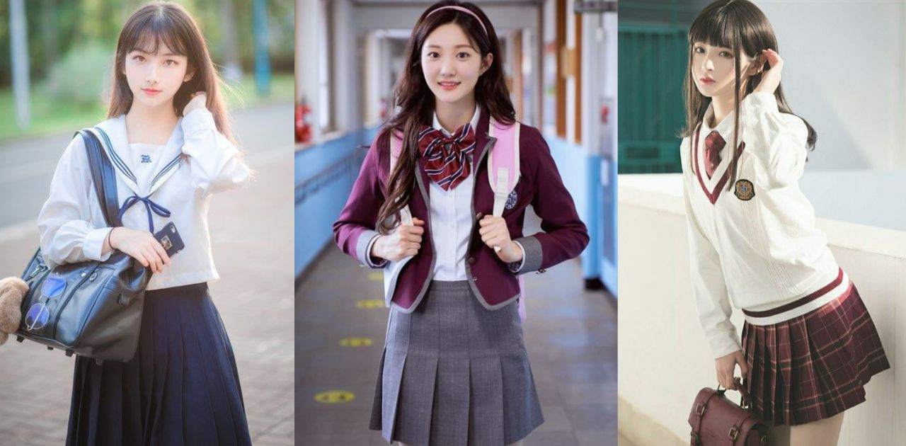 Những bộ quần áo học sinh nữ đẹp nhất trên thế giới