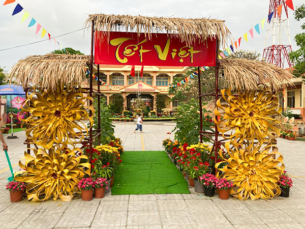 Bố cục bài thuyết trình trại xuân