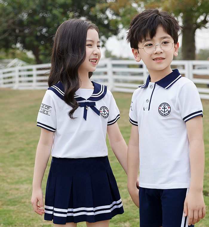 Đồng phục mầm non kiểu dáng thủy thủ Nhật Bản