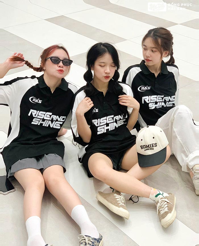 BST áo lớp WassUp của Hải Anh Uniform