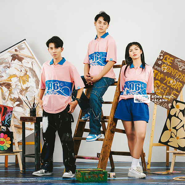 Đồng phục lớp màu hồng - BST Dusty