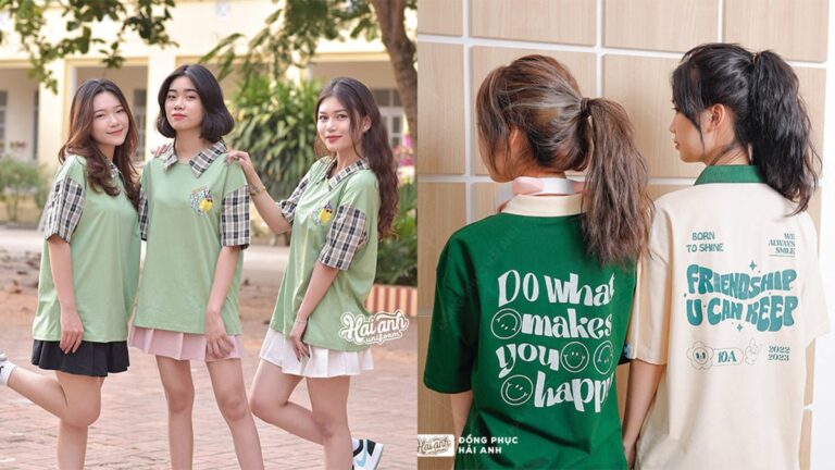 Top 15+ Mẫu Áo Lớp Có Cổ Màu Xanh “Sang – Xịn – Mịn” 2026