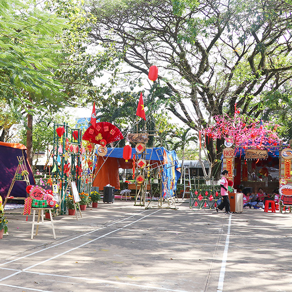 Một số lều trại xuân