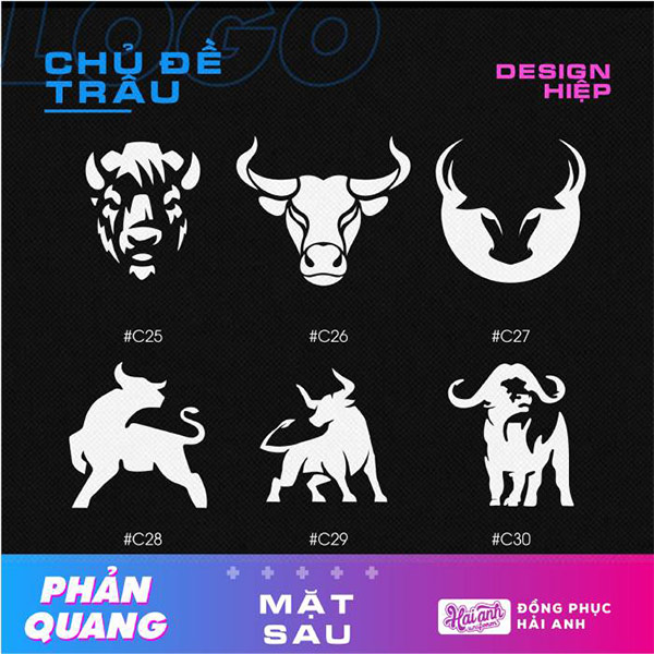 áo lớp logo con trâu hình 4