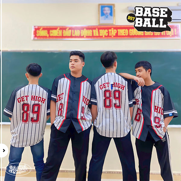 Áo lớp BST Baseball