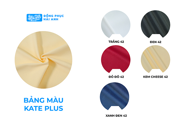 Bảng màu chất liệu Kate Plus