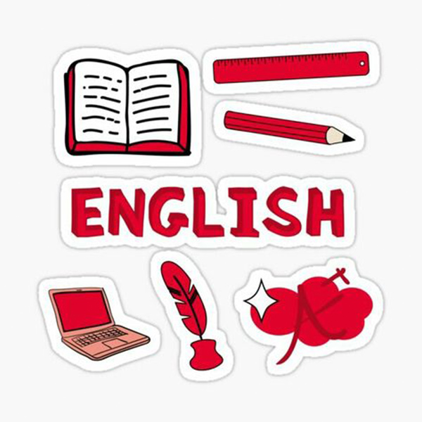Logo áo lớp chuyên Anh ấn tượng độc đáo