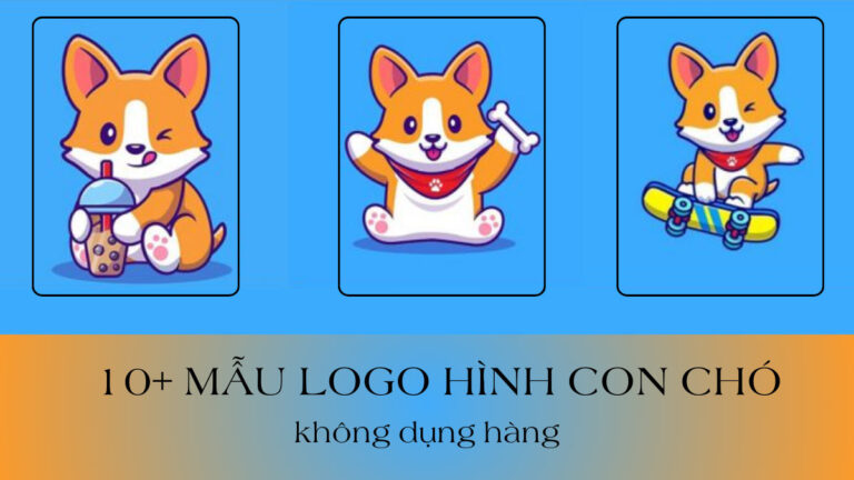 10+ Mẫu Logo Hình Con Chó Không Đụng Hàng