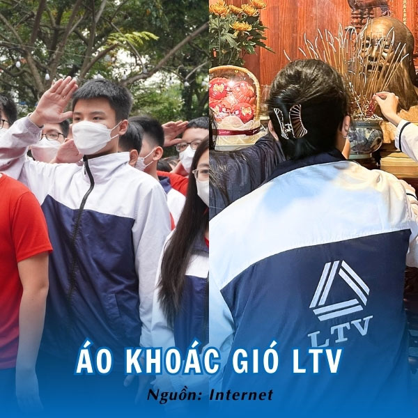 Áo khoác gió đồng phục Lương Thế Vinh hiện đại và tiện dụng