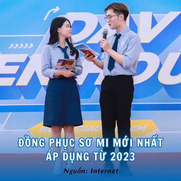Đồng phục sơ mi DAV mới nhất, áp dụng từ 2023