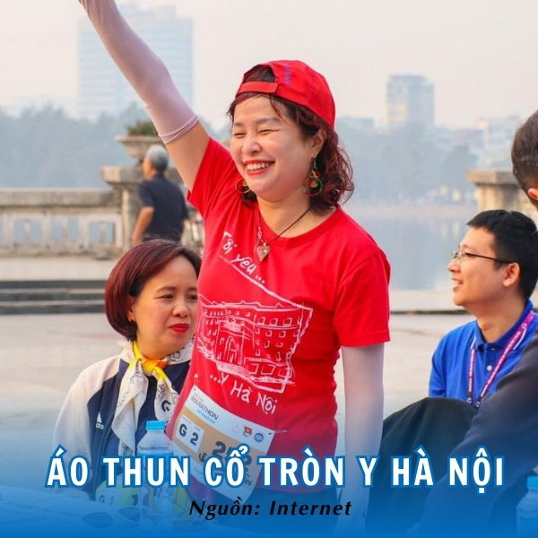 Kiểu dáng năng động, trẻ trung của áo thun cổ tròn HMU