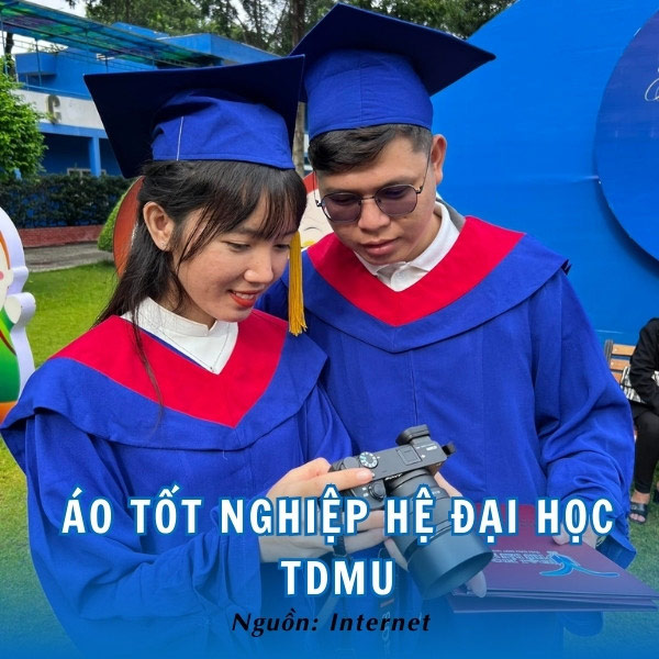 Phong cách lịch sự và chuyên nghiệp của lễ phục tốt nghiệp hệ đại học của TDMU