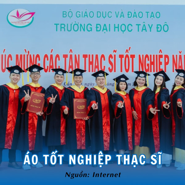 Lễ phục tốt nghiệp Thạc sĩ uy nghiêm
