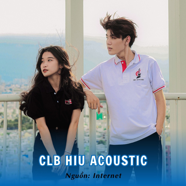 Áo polo cổ điển, hiện đại CLB HIU Acoustic