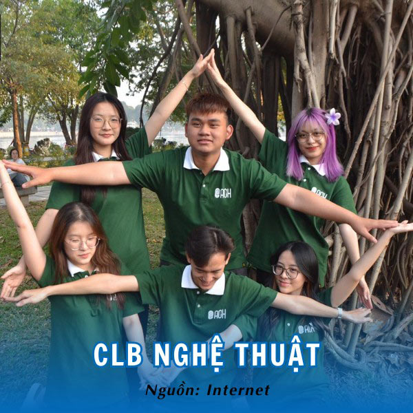 Áo polo đồng phục xanh lá cây CLB Nghệ Thuật