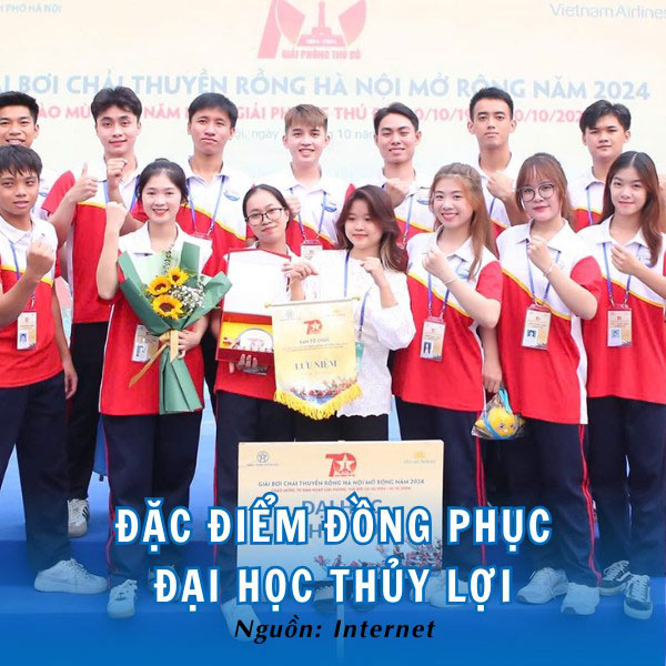 Đặc điểm đặc trưng của mẫu áo đồng phục lớp ĐH Thủy Lợi