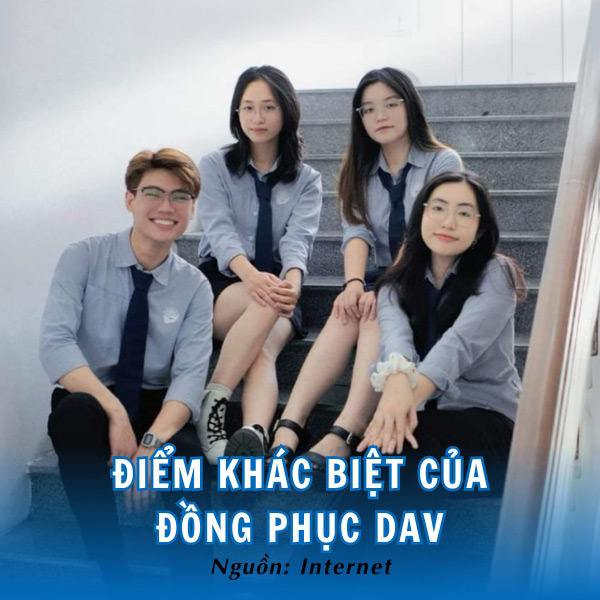 Nét đẹp nổi bật của đồng phục DAV