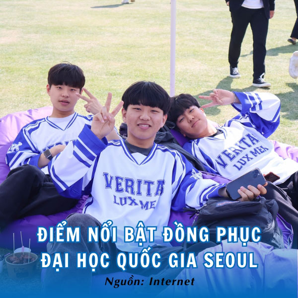 Điểm nổi bật đồng phục Đại học Quốc gia Seoul