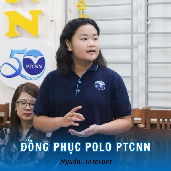 Áo đồng phục polo xanh navy tinh tế và lịch sự