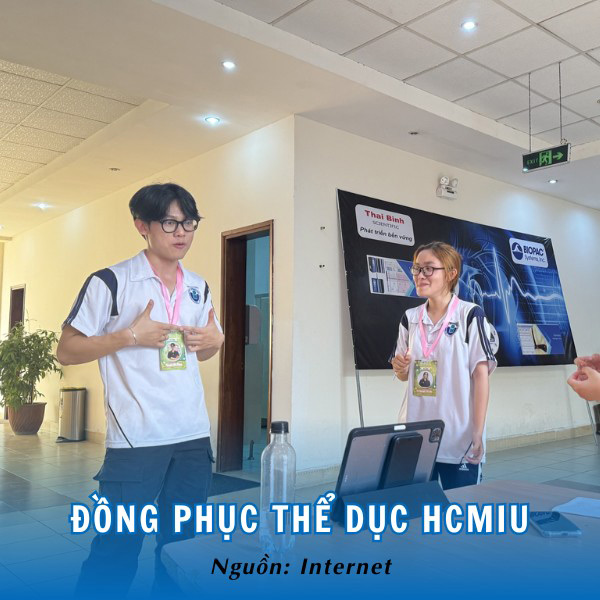 Đồng phục thể dục HCMIU trẻ trung, tinh tế