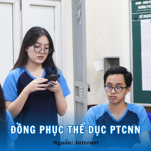 Đồng phục thể dục PTCNN hiện đại 
