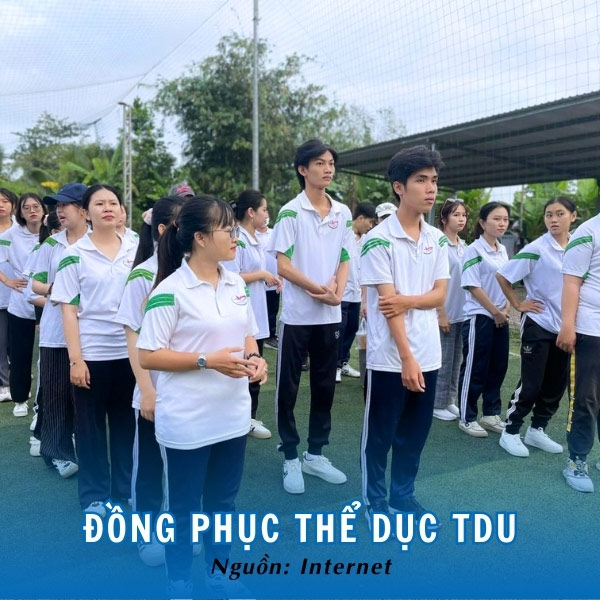 Đồng phục thể dục TDU năng động, khỏe khoắn