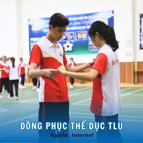 Bộ đồ thể dục ĐH Thủy Lợi khỏe khoắn, năng động
