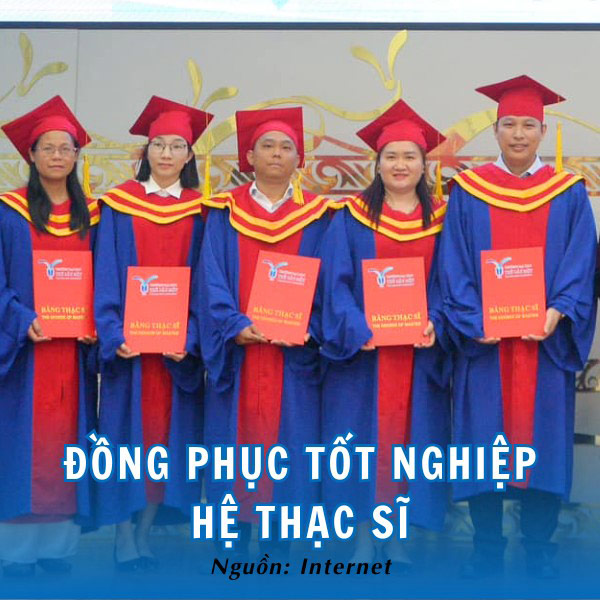 Lễ phục thạc sĩ Trường HCMUTE, toát lên vẻ sang trọng và tinh tế