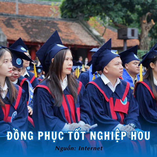 Lễ phục tốt nghiệp của Trường Đại học Mở Hà Nội