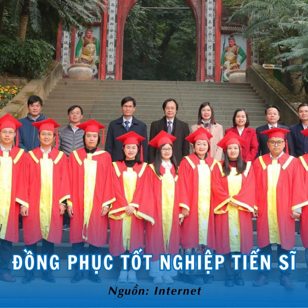 Tân tiến sĩ HPU2 thanh lịch, chỉn chu trong đồng phục tốt nghiệp