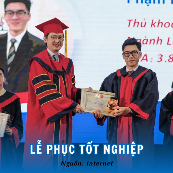 Đồng phục tốt nghiệp cử nhân Học viện ngoại giao