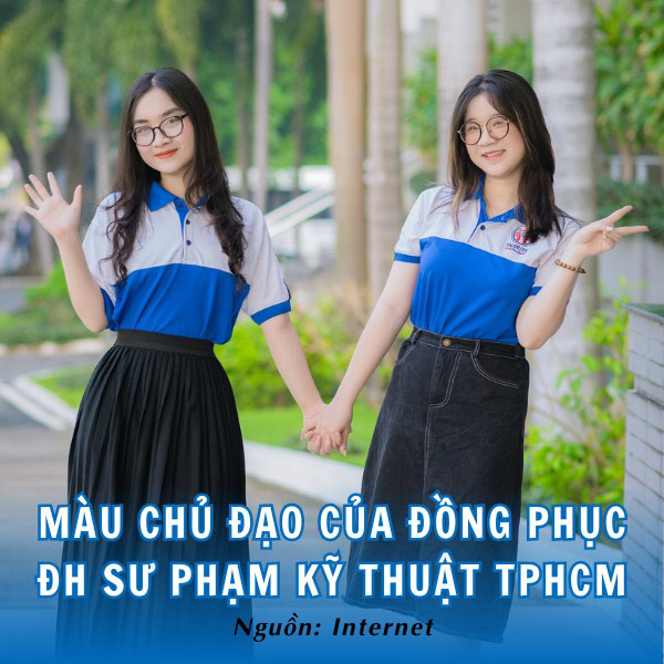 Màu chủ đạo của đồng phục ĐH Sư phạm Kỹ thuật TPHCM