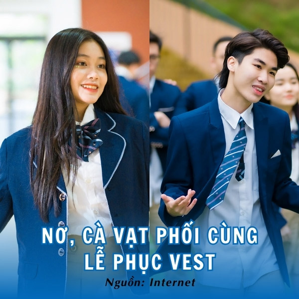 Mẫu nơ và cà vạt hiện đại, ấn tượng của học sinh Marie Curie