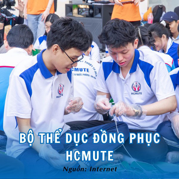 Thiết kế áo thể chất sinh viên HCMUTE, năng động, trẻ trung và thời thượng