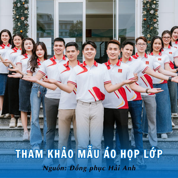 Thiết kế nổi bật, cá tính và trẻ trung của áo lớp Hải Anh