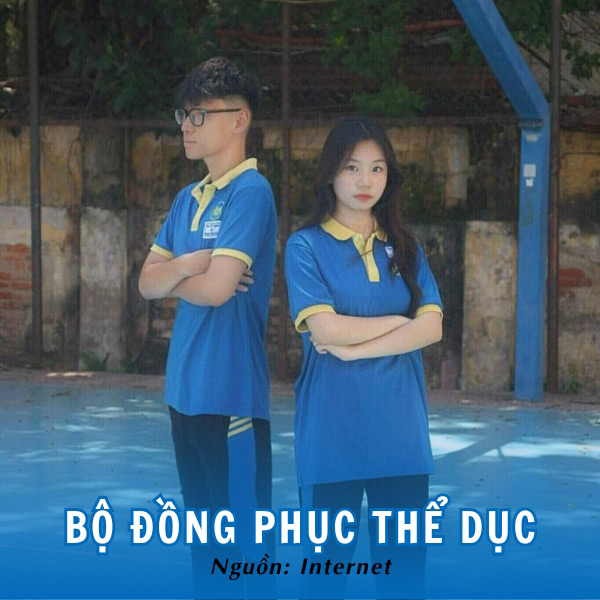Kiểu dáng năng động, trẻ trung và hiện đại của đồng phục thể dục trường Phạm Hồng Thái