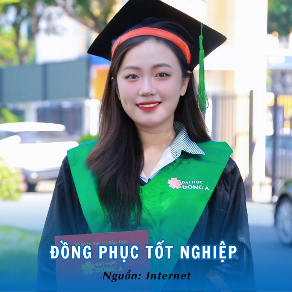 Đồng phục tốt nghiệp ĐH Đông Á sang trọng, đẹp mắt