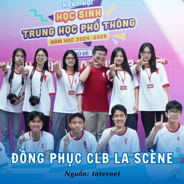 Áo thun trắng CLB La Scène - Le Quy Don Theatre Club
